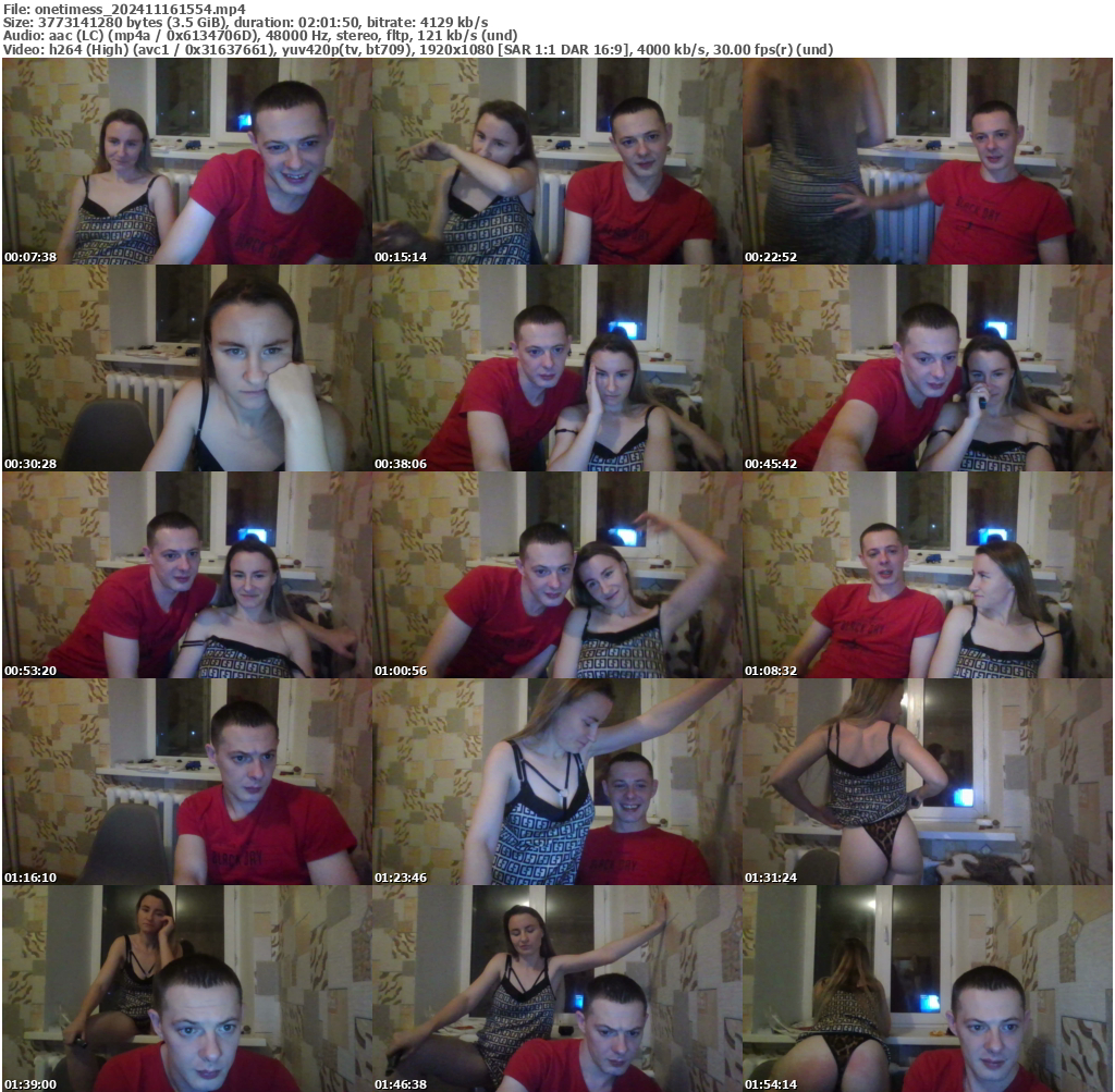 Preview thumb from onetimess on 2024-11-16 @ bongacams