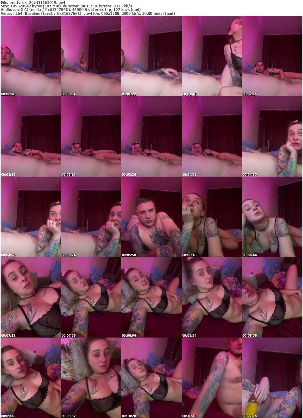 Preview thumb from prettylick on 2024-11-16 @ bongacams