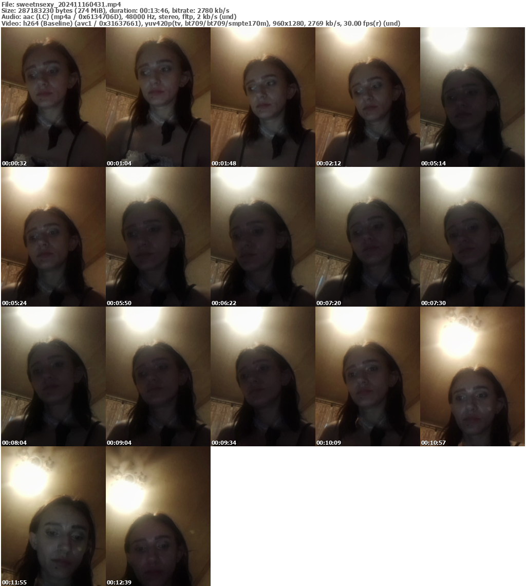 Preview thumb from sweetnsexy on 2024-11-16 @ bongacams