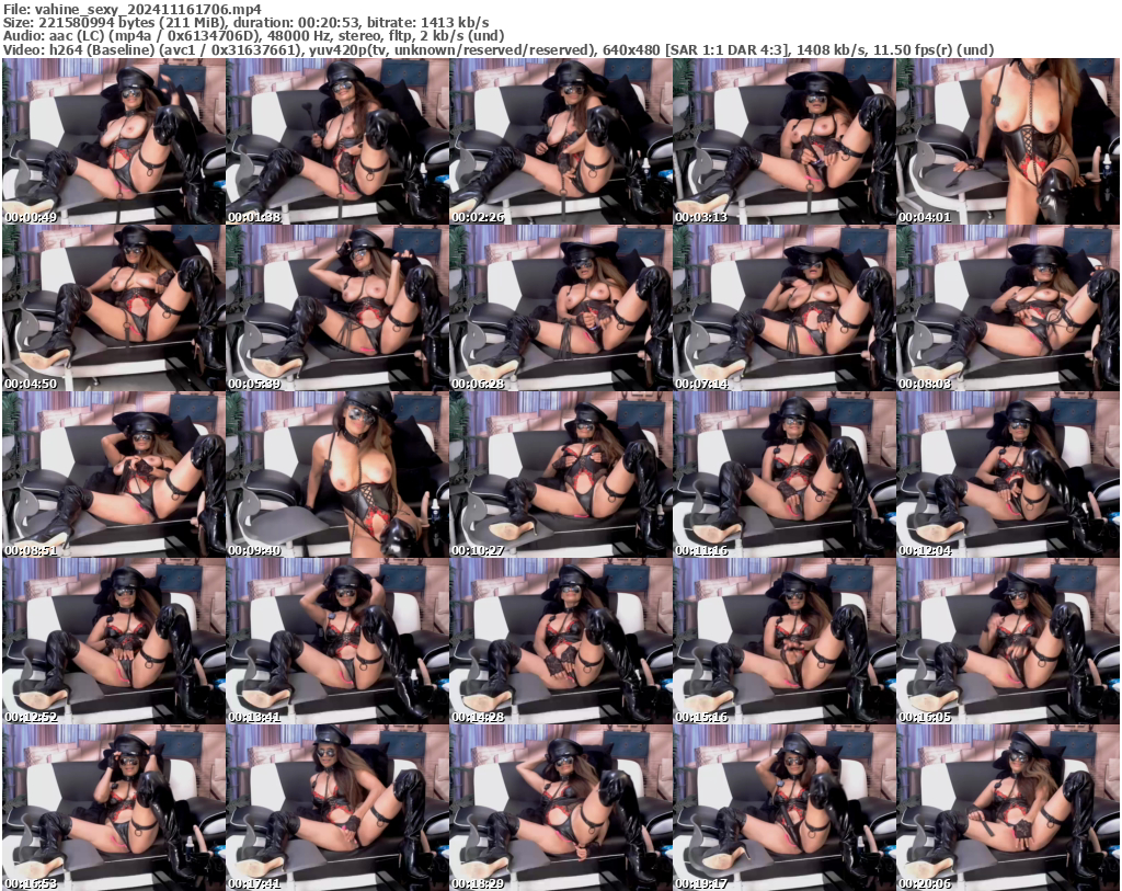 Preview thumb from vahine_sexy on 2024-11-16 @ bongacams