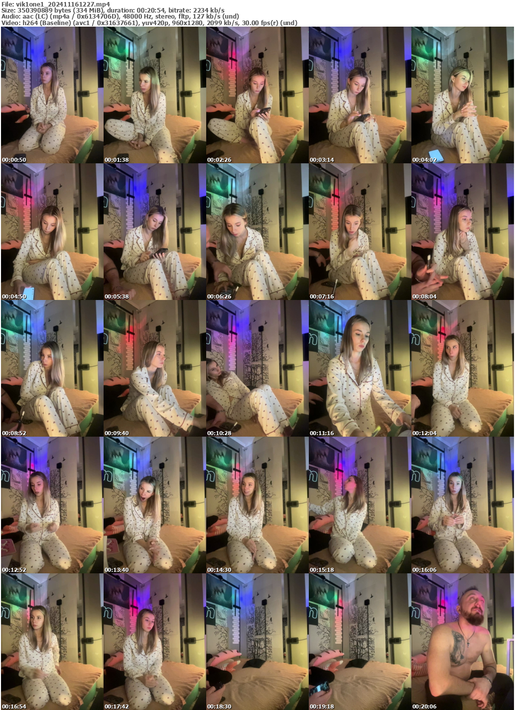 Preview thumb from vik1one1 on 2024-11-16 @ bongacams