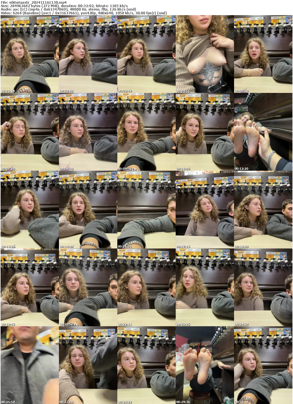 Preview thumb from viktoriaastr on 2024-11-16 @ bongacams