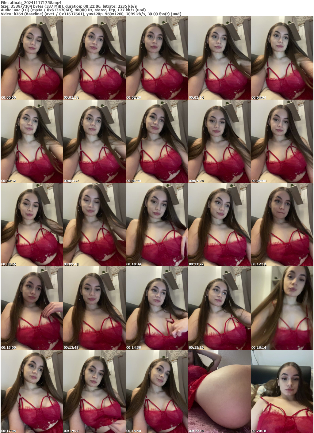 Preview thumb from afinab on 2024-11-17 @ bongacams