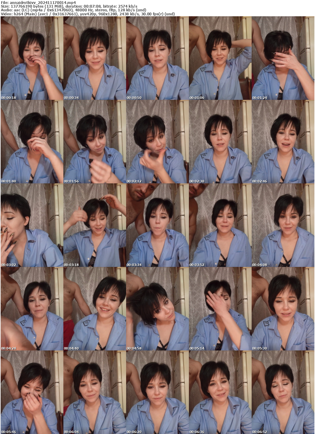 Preview thumb from annaidrotkivv on 2024-11-17 @ bongacams