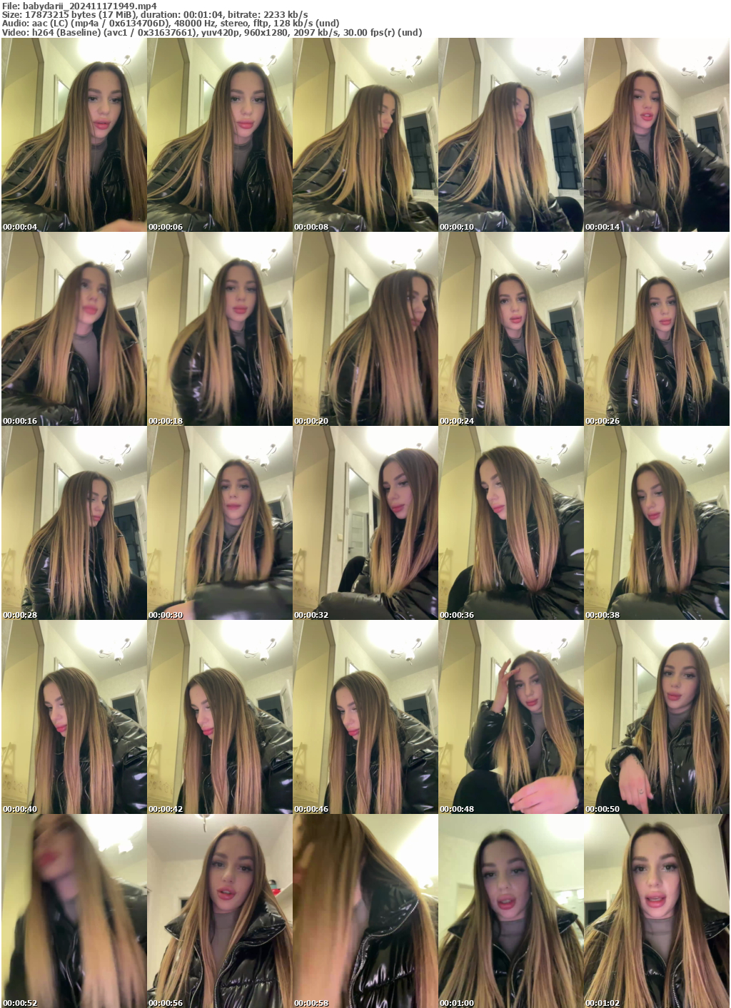 Preview thumb from babydarii on 2024-11-17 @ bongacams