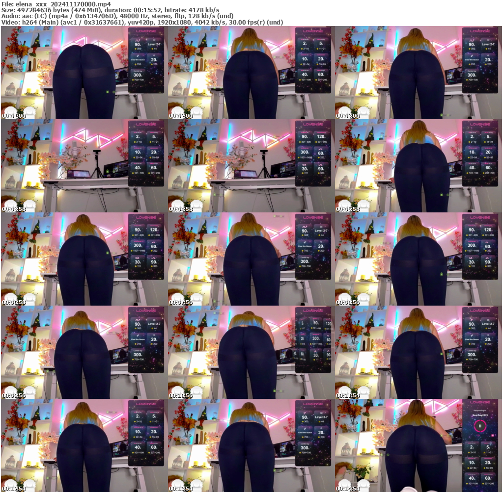 Preview thumb from elena_xxx on 2024-11-17 @ bongacams