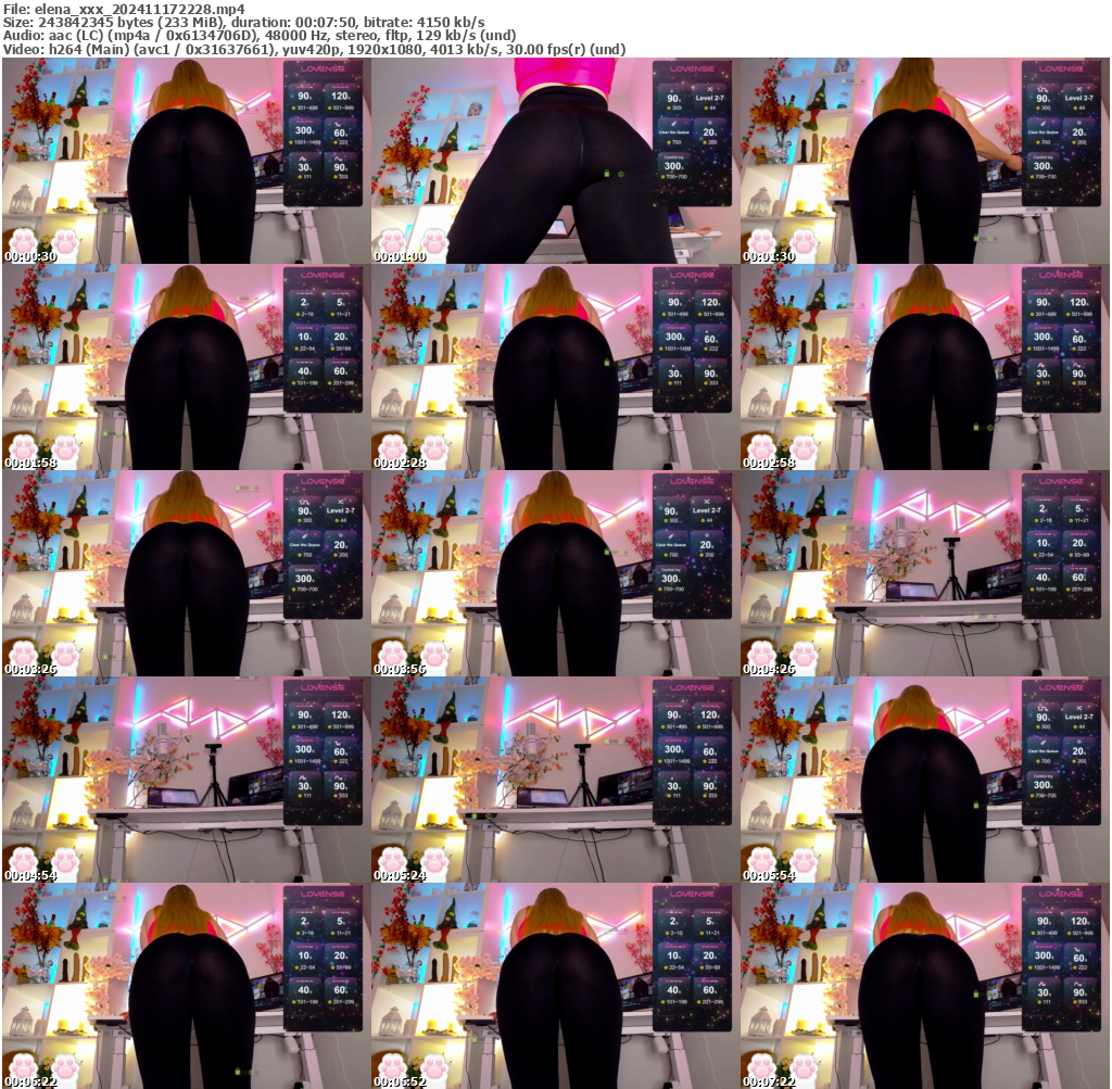 Preview thumb from elena_xxx on 2024-11-17 @ bongacams