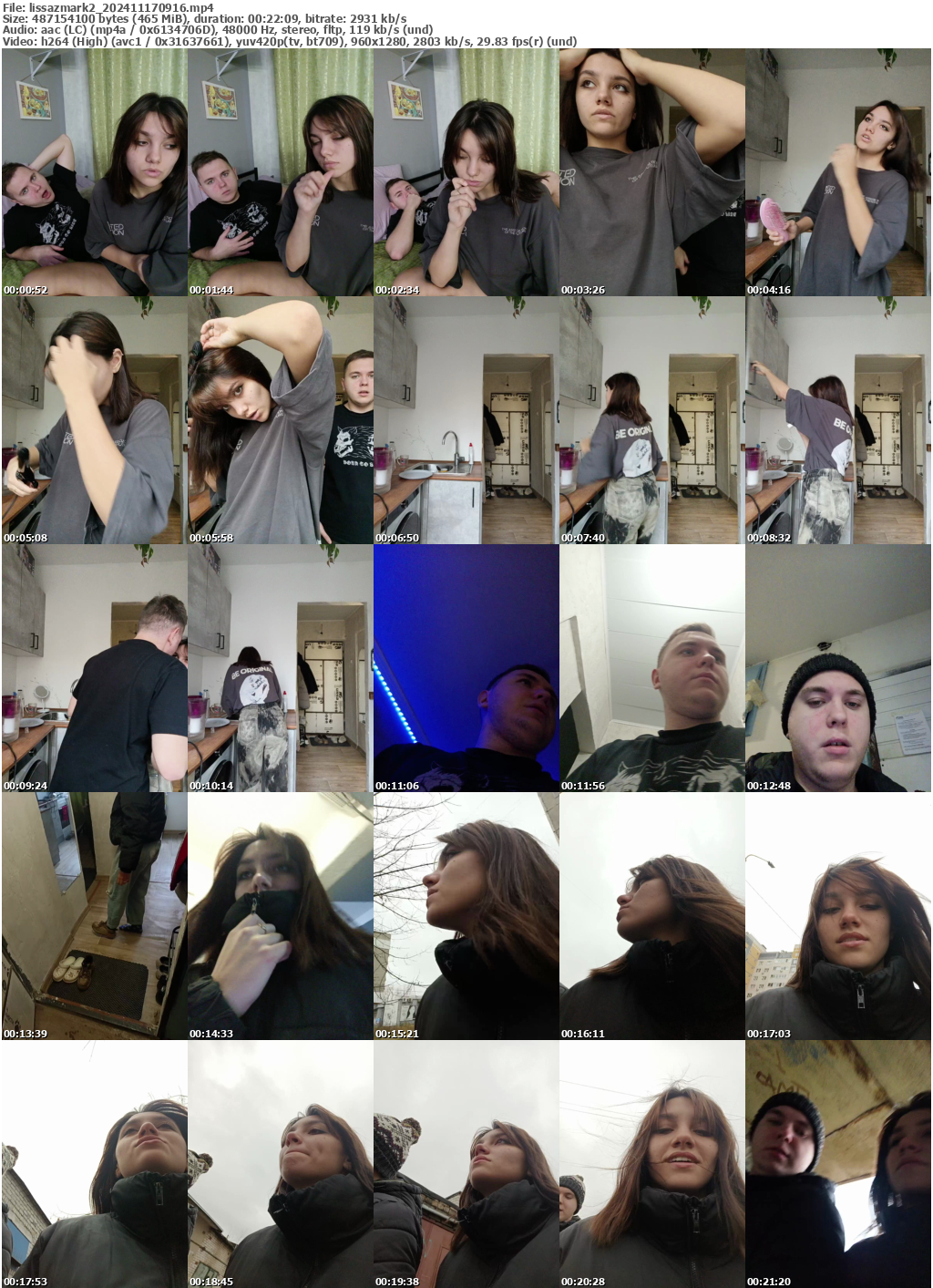 Preview thumb from lissazmark2 on 2024-11-17 @ bongacams