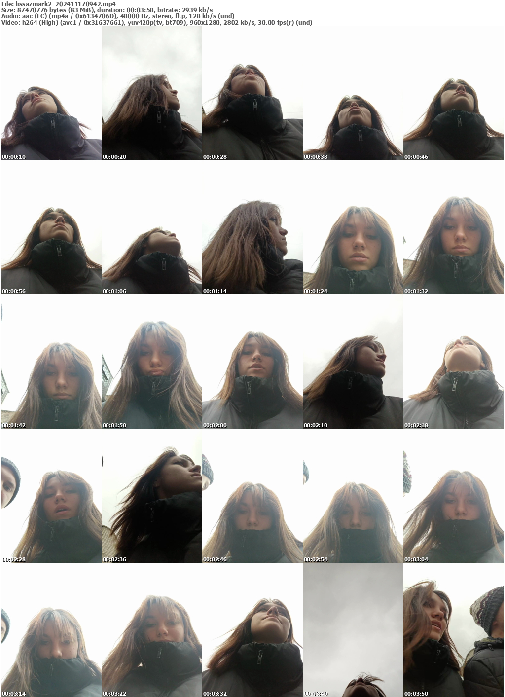 Preview thumb from lissazmark2 on 2024-11-17 @ bongacams