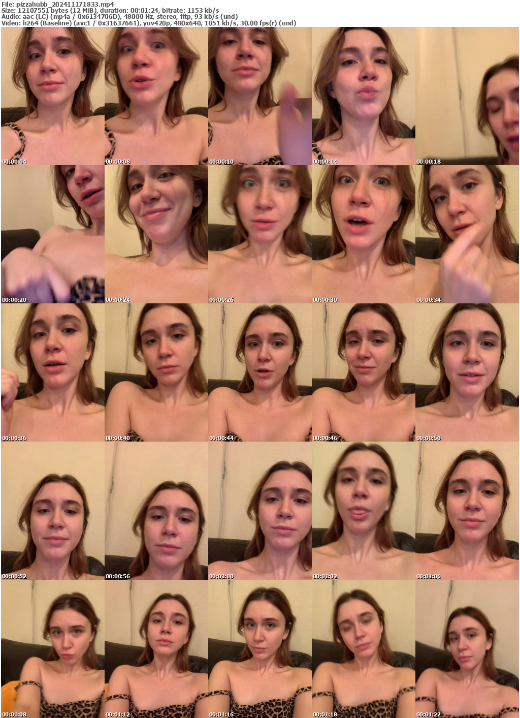 Preview thumb from pizzahubb on 2024-11-17 @ bongacams