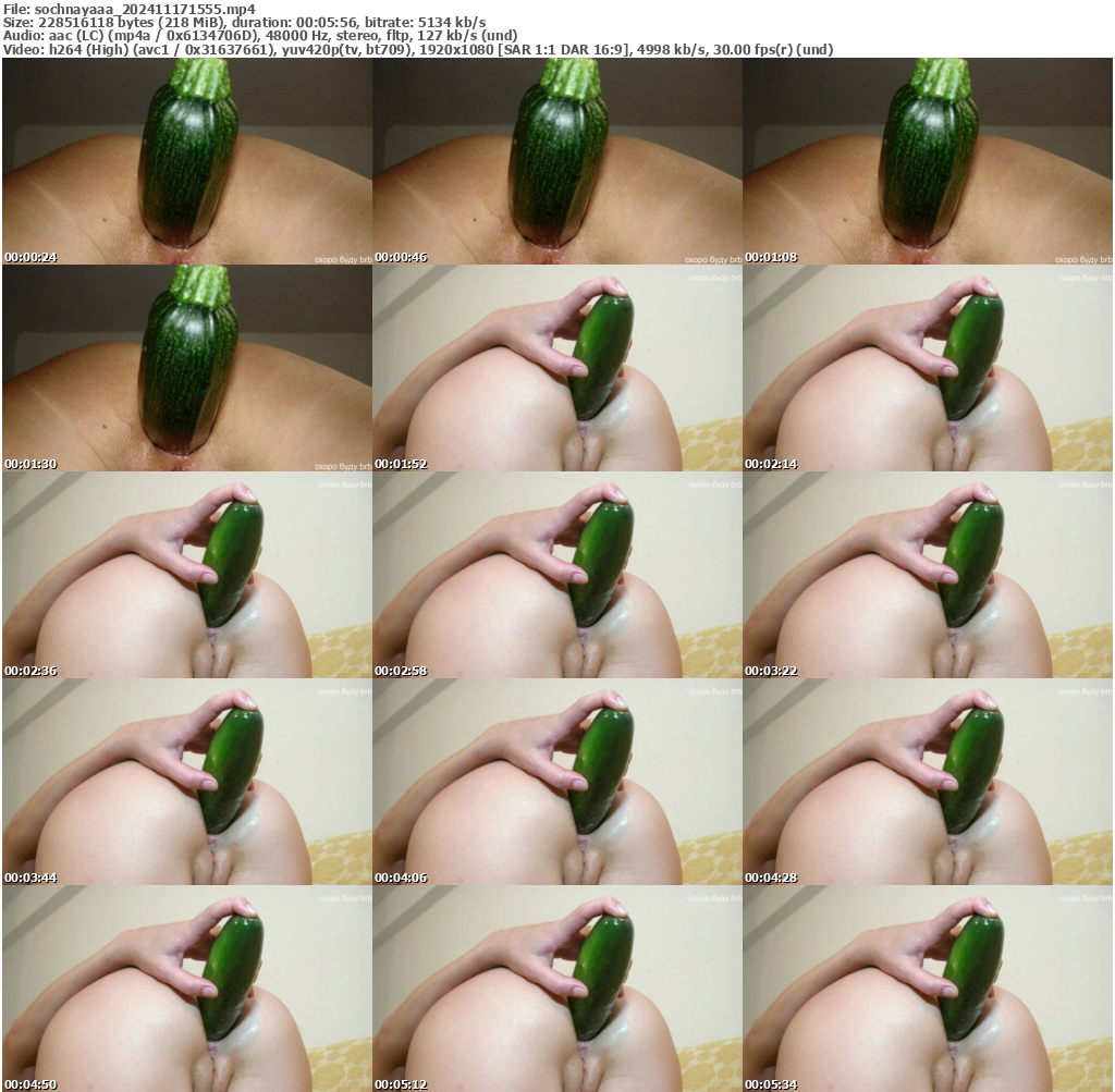 Preview thumb from sochnayaaa on 2024-11-17 @ bongacams