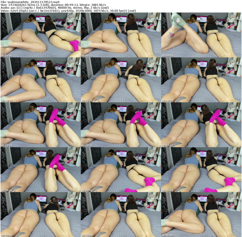 Preview thumb from sophieanwhite on 2024-11-17 @ bongacams