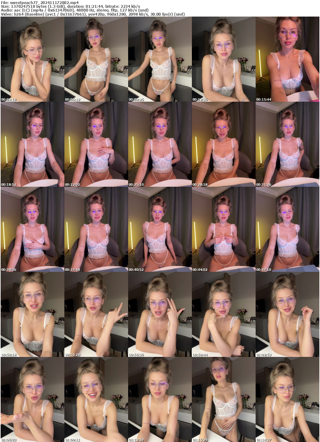 Preview thumb from sweetpeach77 on 2024-11-17 @ bongacams