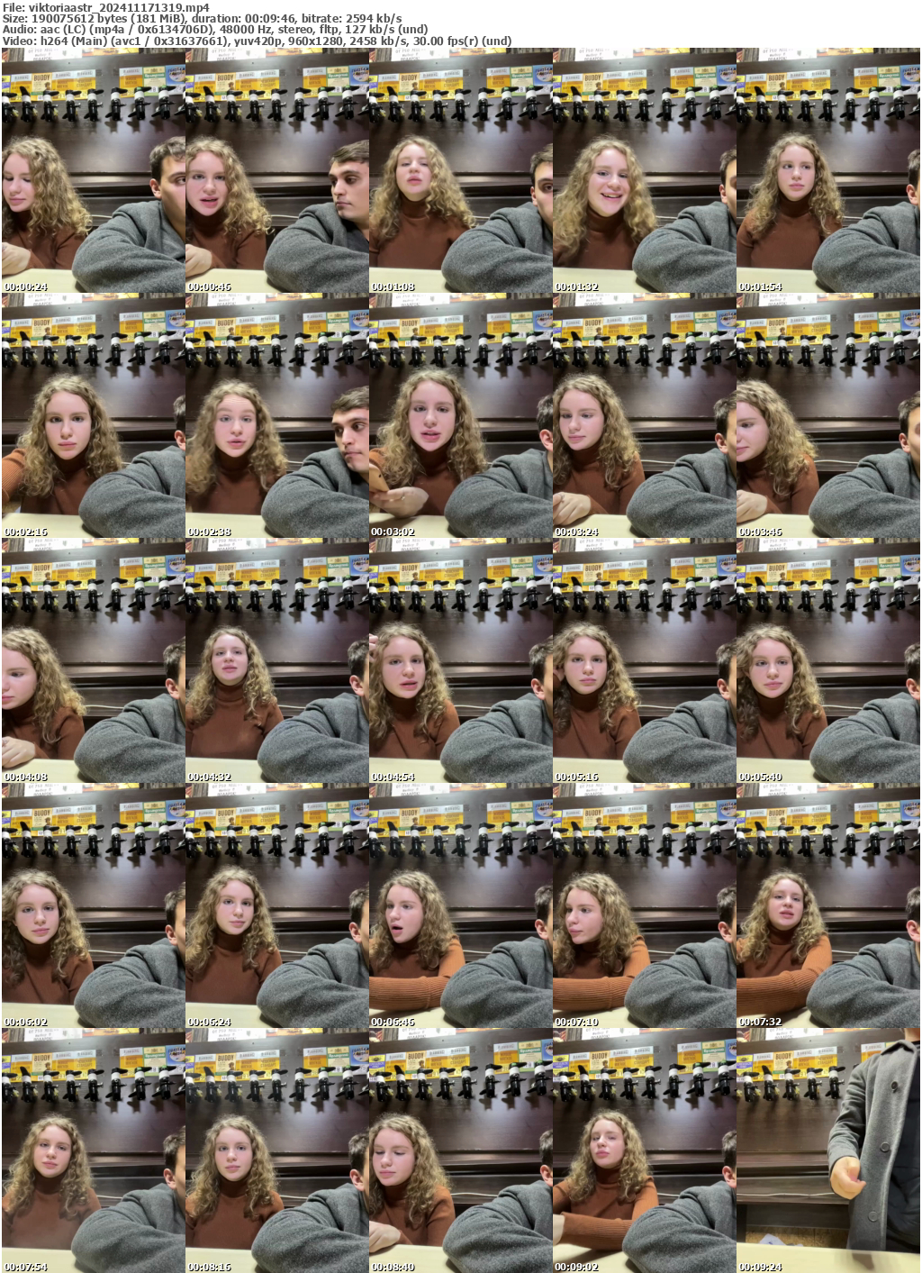 Preview thumb from viktoriaastr on 2024-11-17 @ bongacams