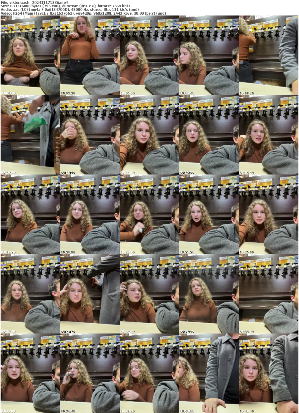 Preview thumb from viktoriaastr on 2024-11-17 @ bongacams