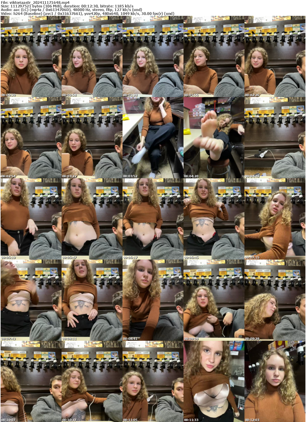 Preview thumb from viktoriaastr on 2024-11-17 @ bongacams