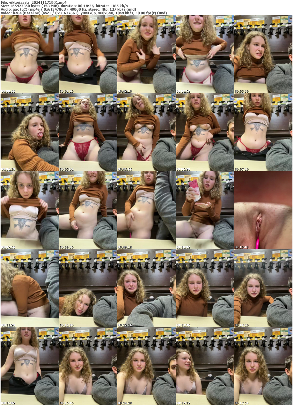 Preview thumb from viktoriaastr on 2024-11-17 @ bongacams