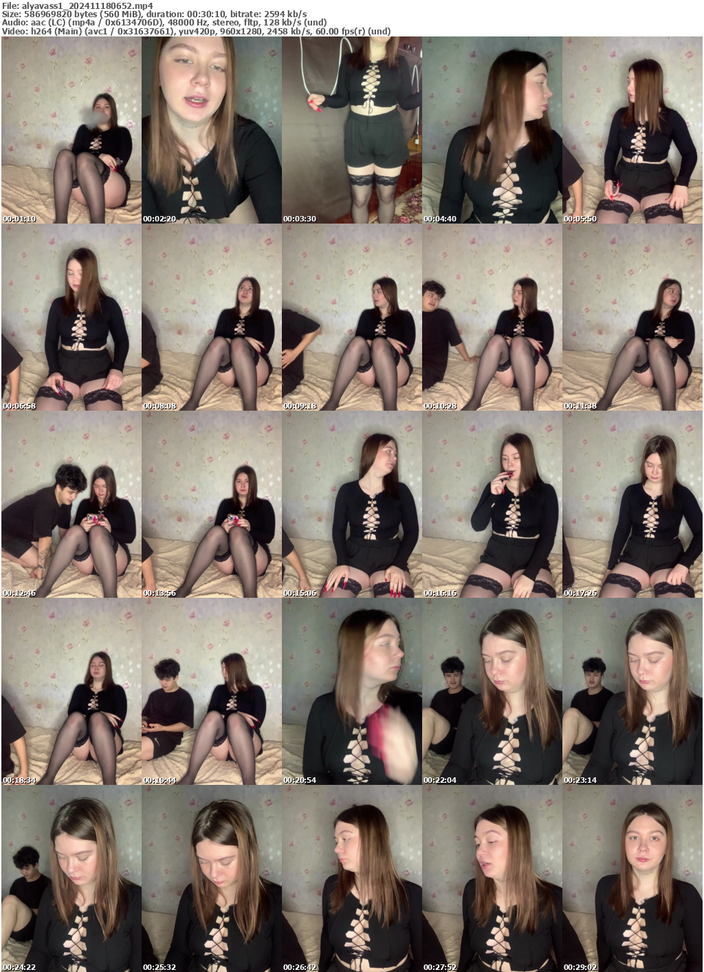 Preview thumb from alyavass1 on 2024-11-18 @ bongacams