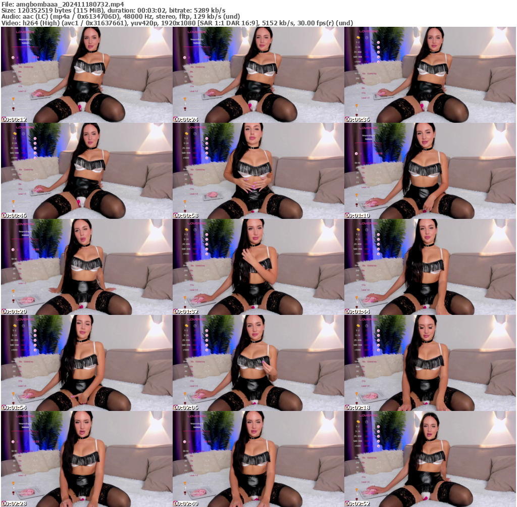 Preview thumb from amgbombaaa on 2024-11-18 @ bongacams