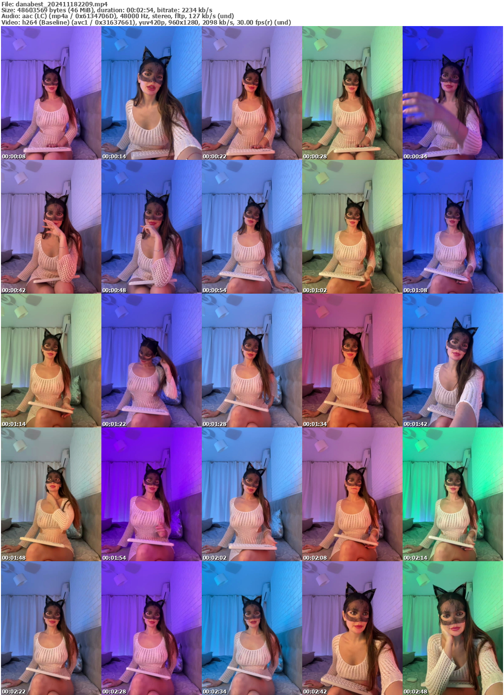 Preview thumb from danabest on 2024-11-18 @ bongacams