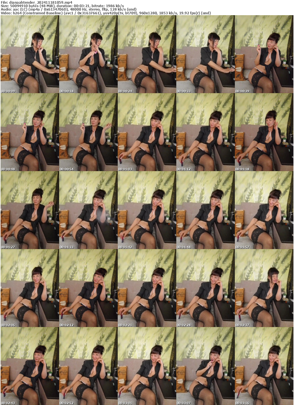 Preview thumb from dianaahtender on 2024-11-18 @ bongacams