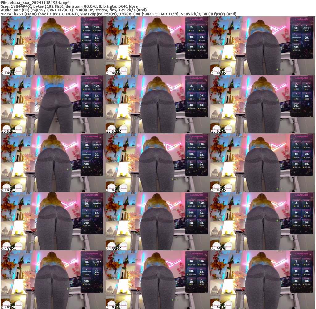 Preview thumb from elena_xxx on 2024-11-18 @ bongacams