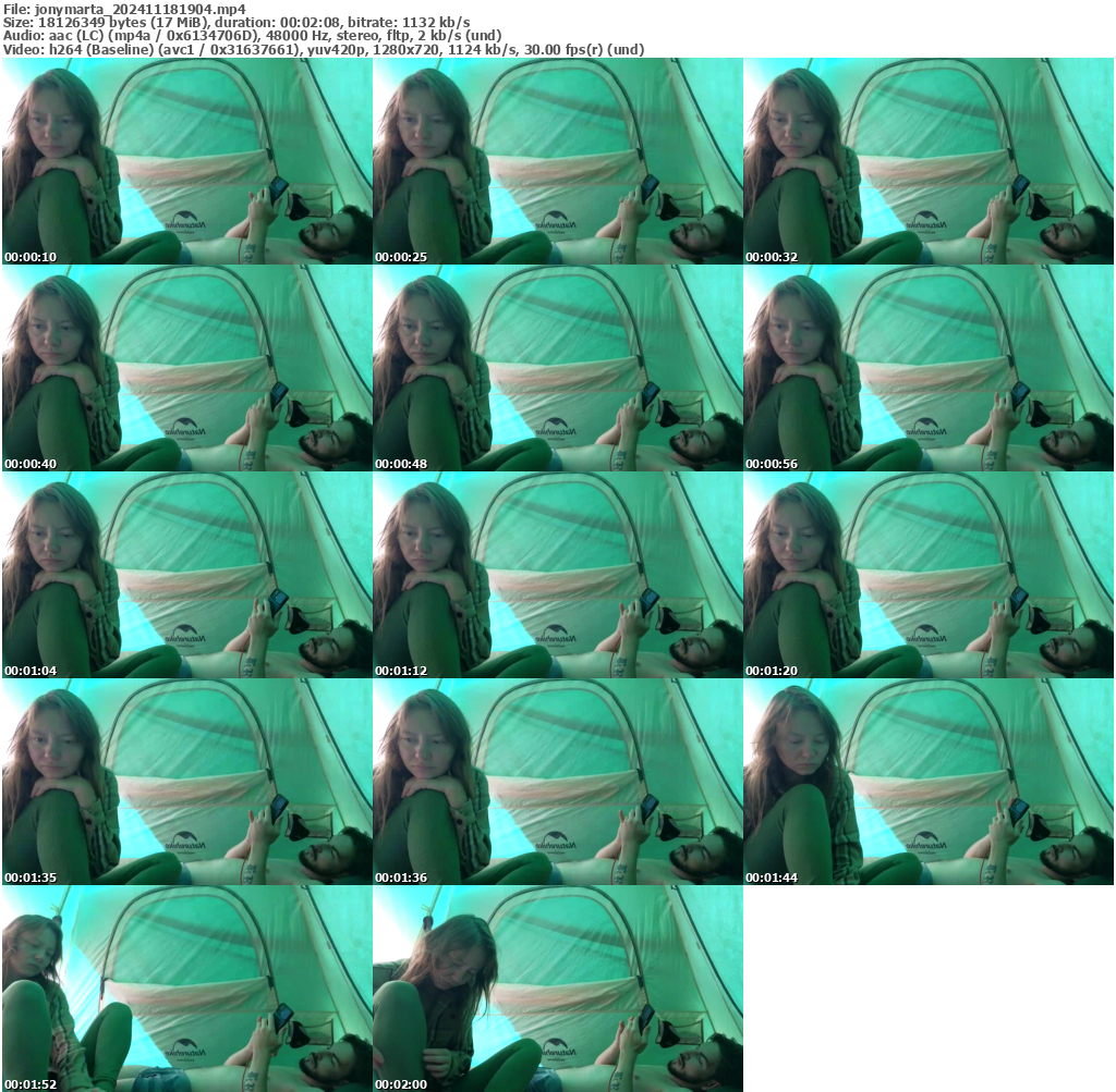 Preview thumb from jonymarta on 2024-11-18 @ bongacams