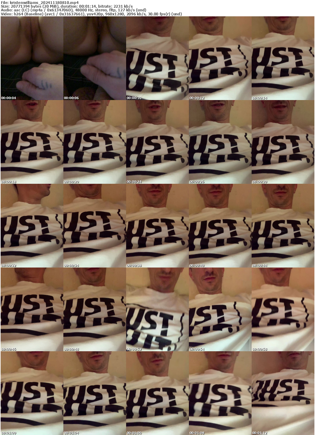 Preview thumb from kristenwilliams on 2024-11-18 @ bongacams