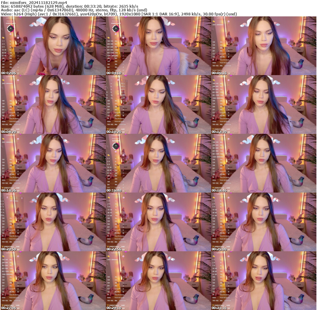 Preview thumb from mimifors on 2024-11-18 @ bongacams