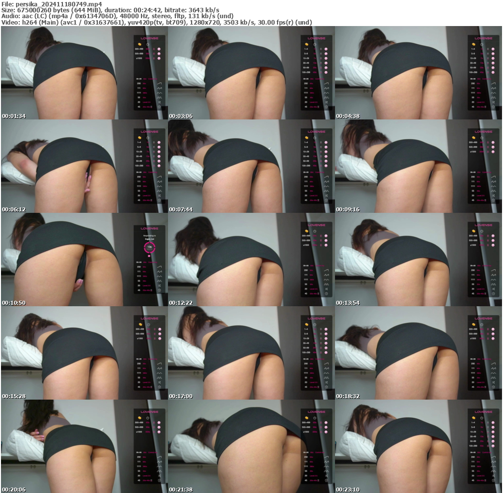 Preview thumb from persika on 2024-11-18 @ bongacams