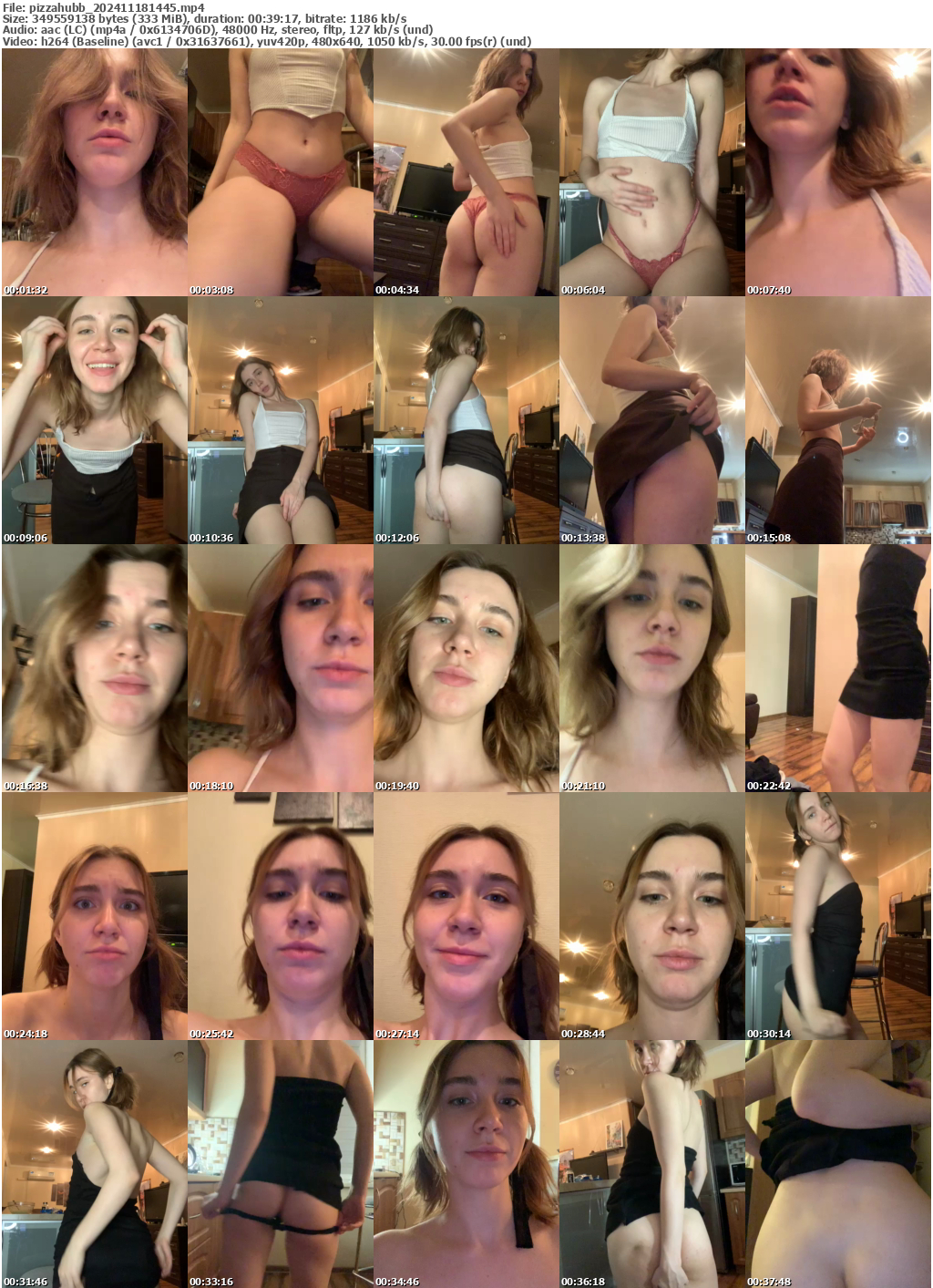 Preview thumb from pizzahubb on 2024-11-18 @ bongacams