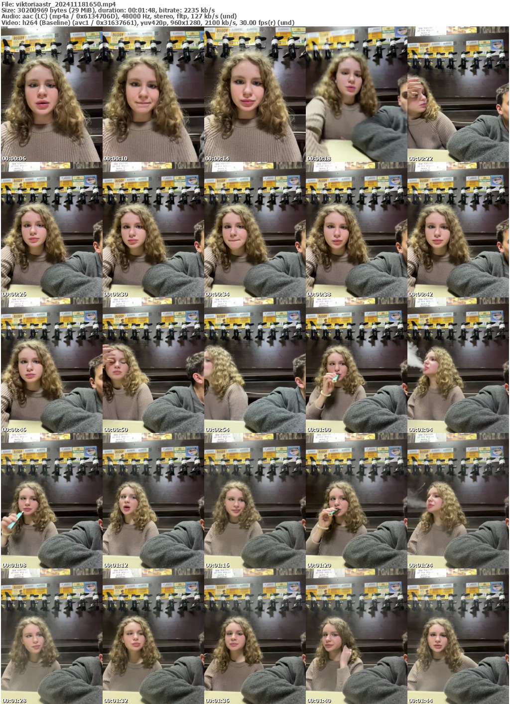 Preview thumb from viktoriaastr on 2024-11-18 @ bongacams