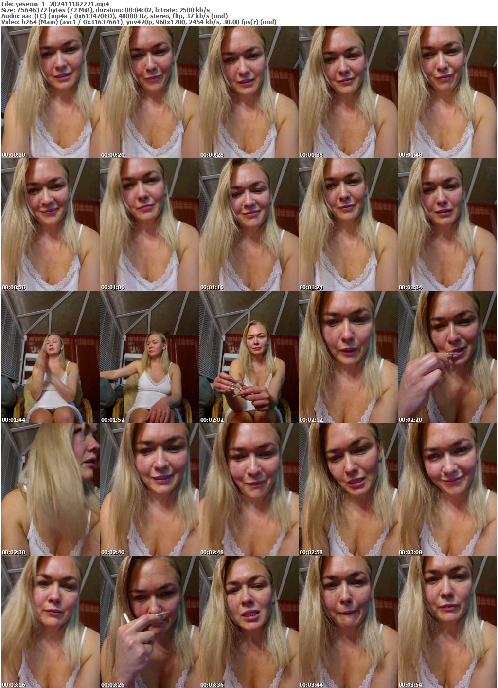 Preview thumb from yesenia_1 on 2024-11-18 @ bongacams