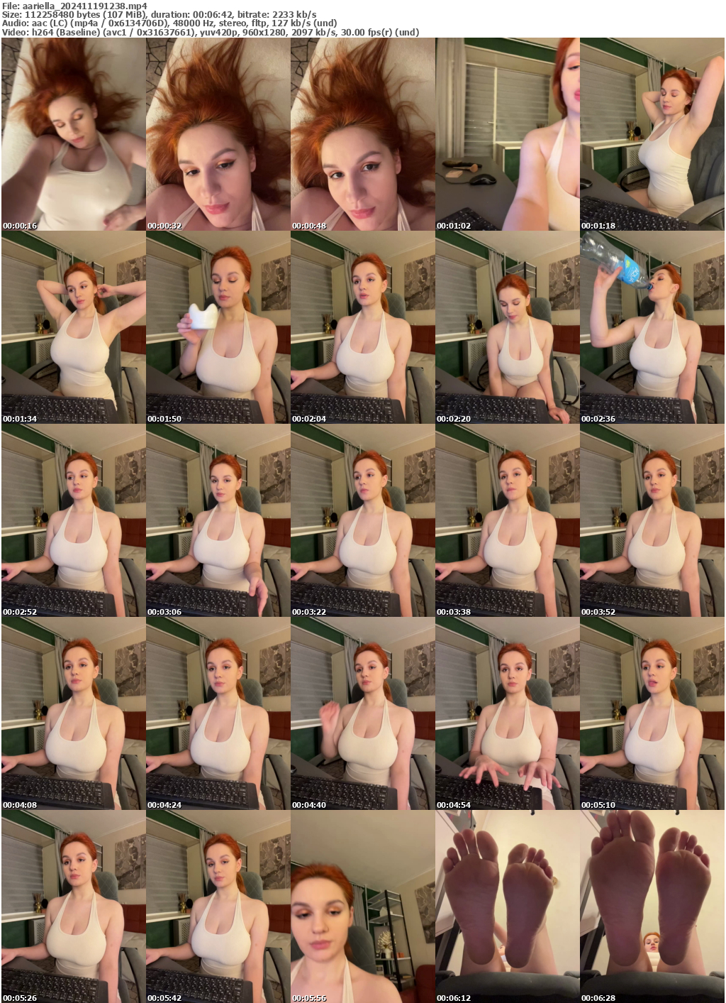 Preview thumb from aariella on 2024-11-19 @ bongacams