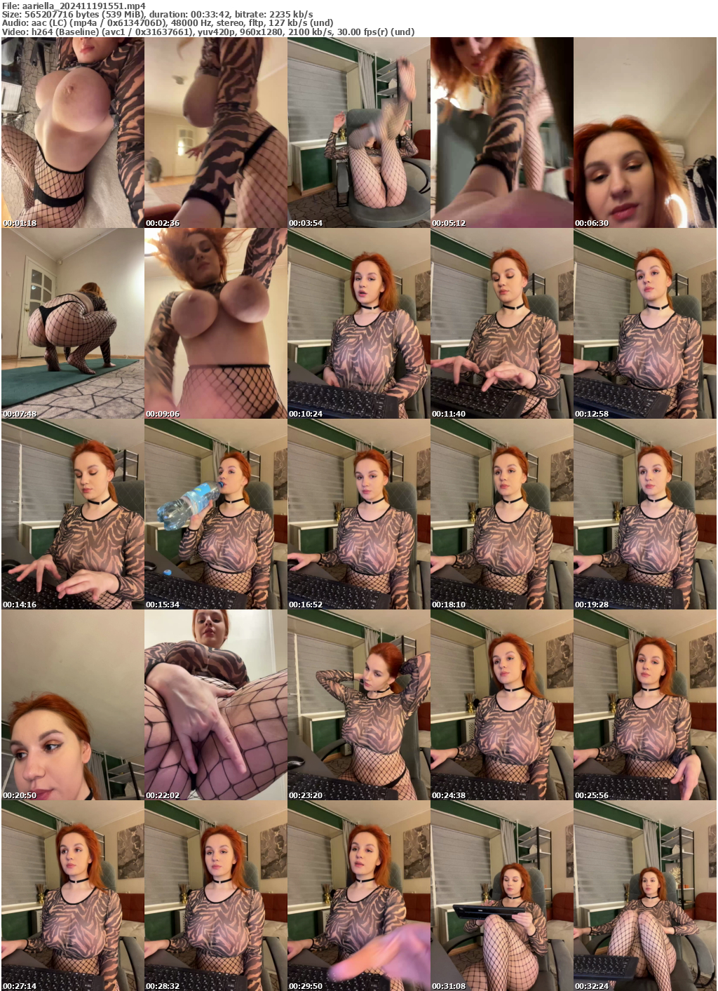 Preview thumb from aariella on 2024-11-19 @ bongacams