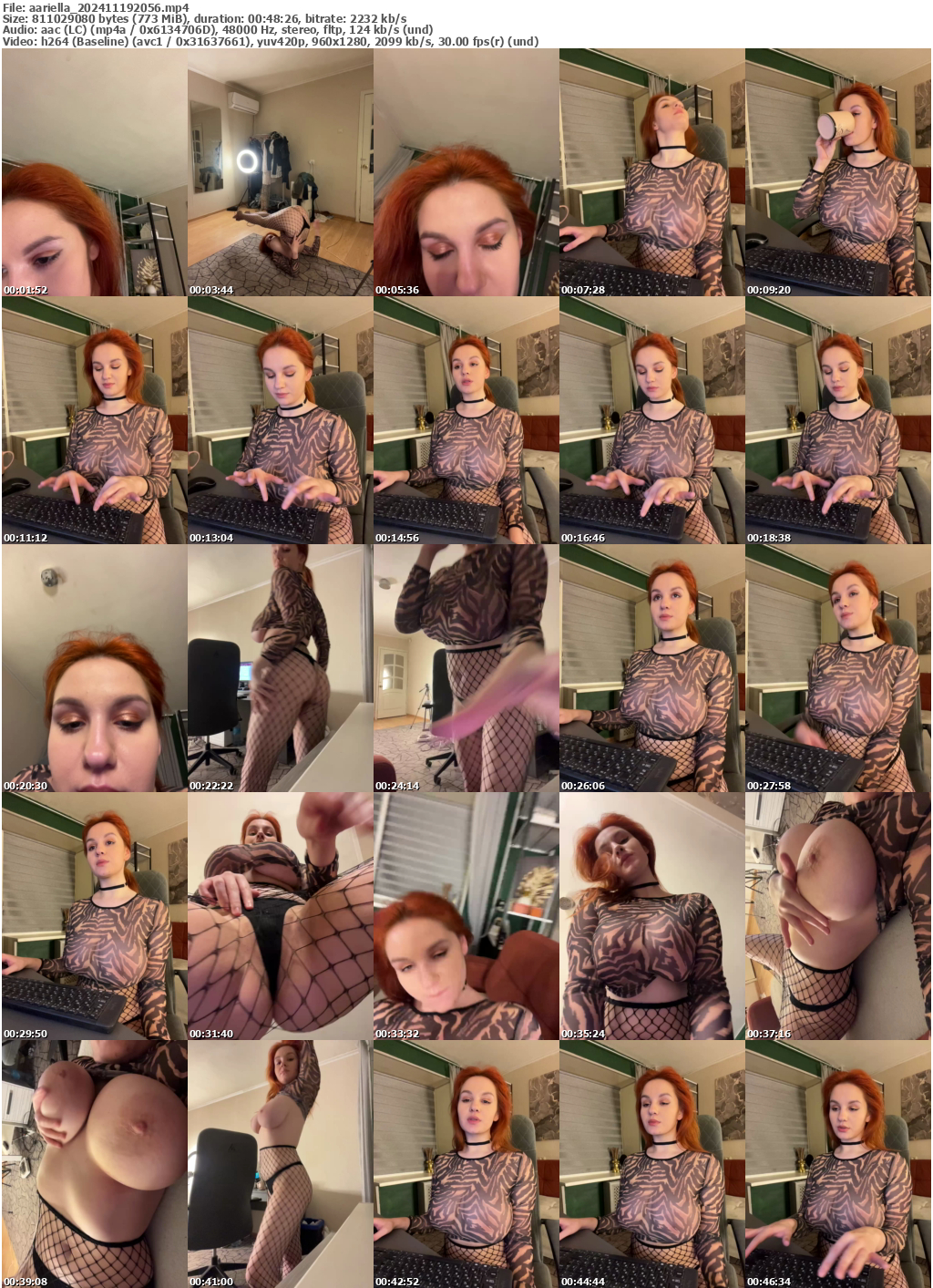 Preview thumb from aariella on 2024-11-19 @ bongacams