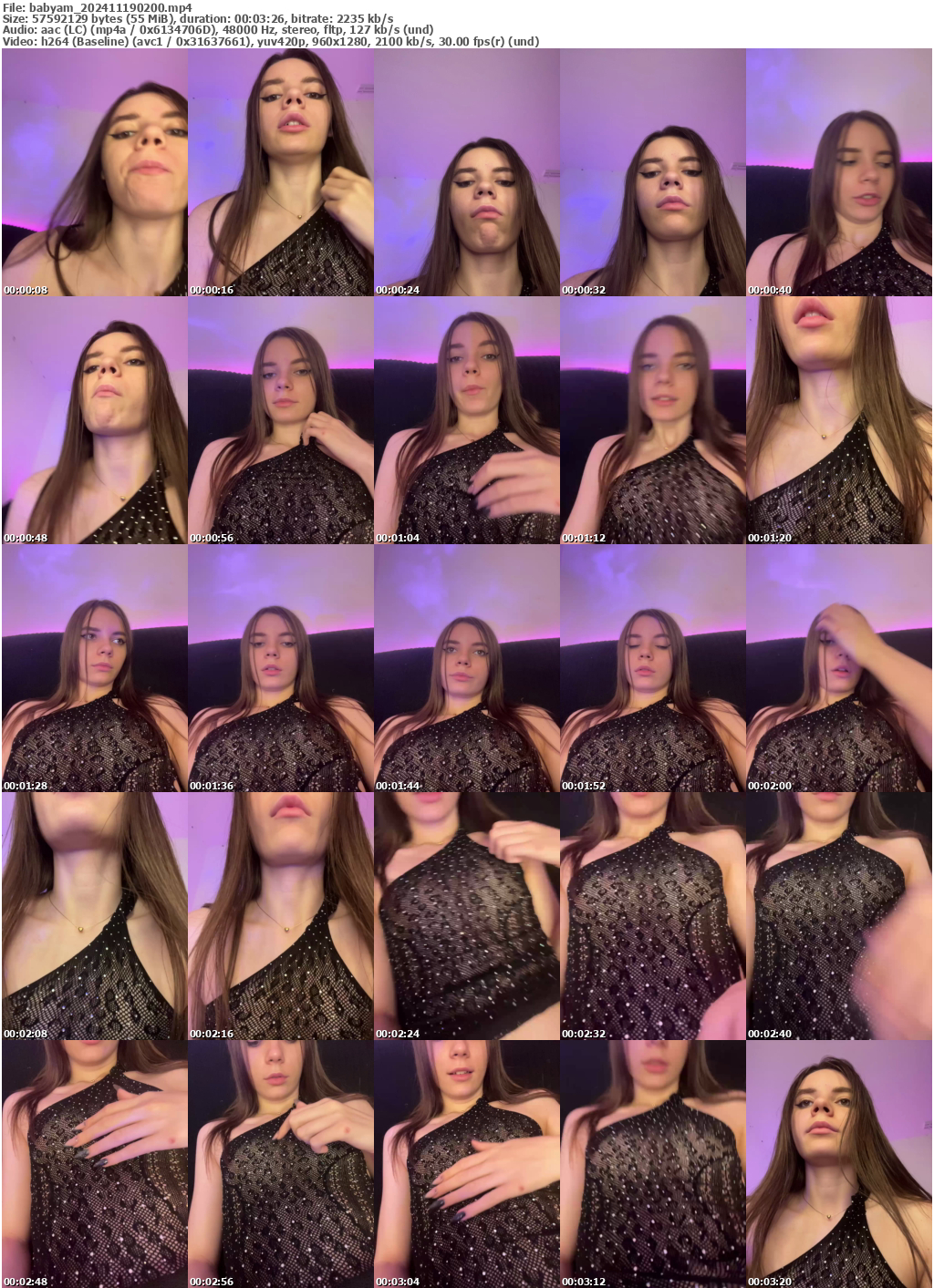 Preview thumb from babyam on 2024-11-19 @ bongacams