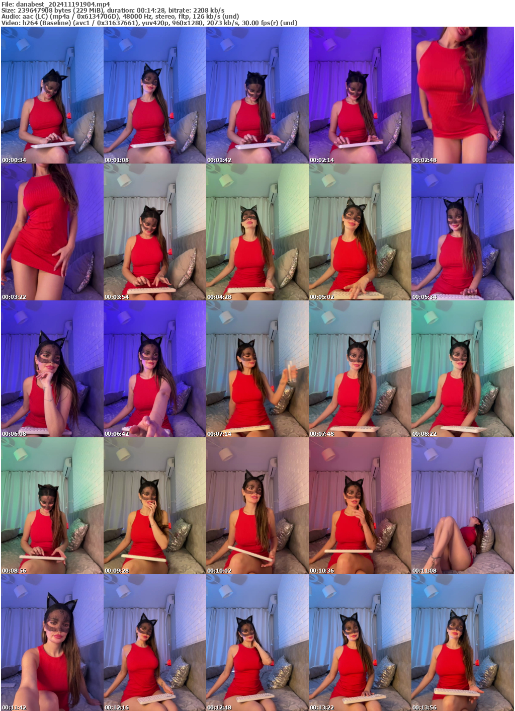 Preview thumb from danabest on 2024-11-19 @ bongacams