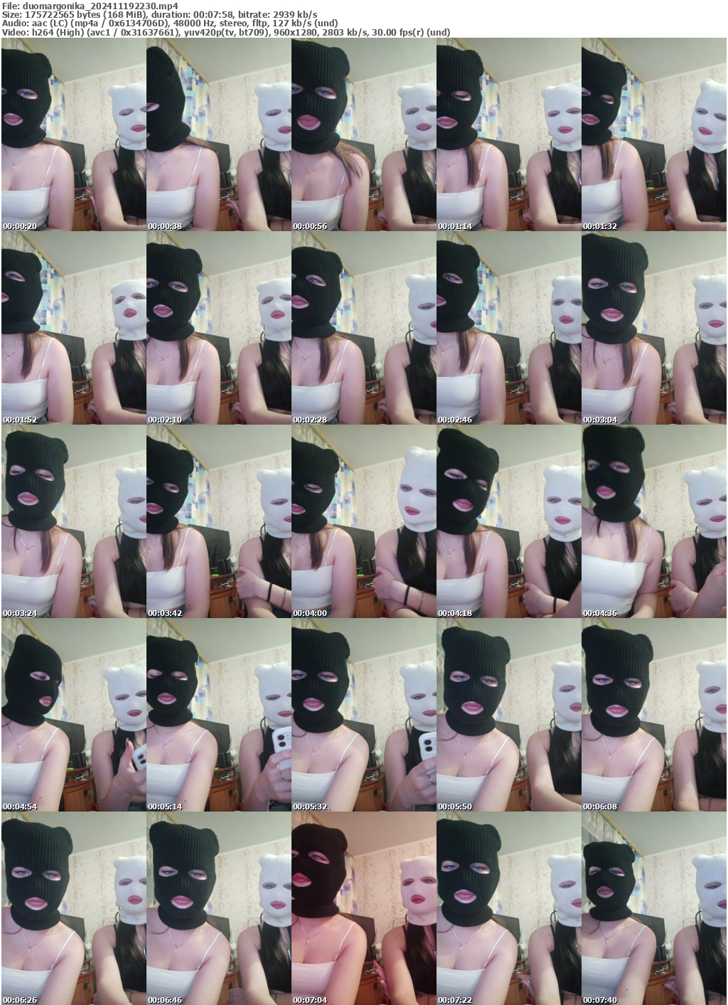 Preview thumb from duomargonika on 2024-11-19 @ bongacams