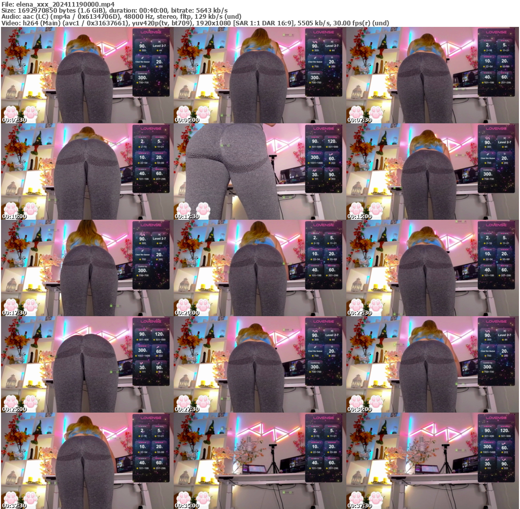 Preview thumb from elena_xxx on 2024-11-19 @ bongacams