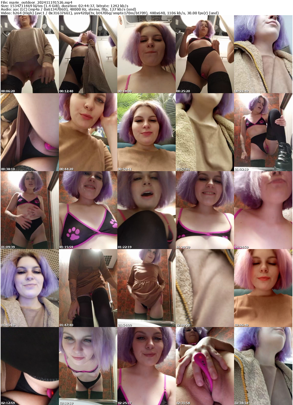 Preview thumb from marie_outdoor on 2024-11-19 @ bongacams