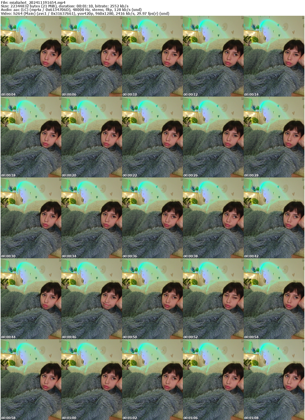 Preview thumb from mialiahot on 2024-11-19 @ bongacams