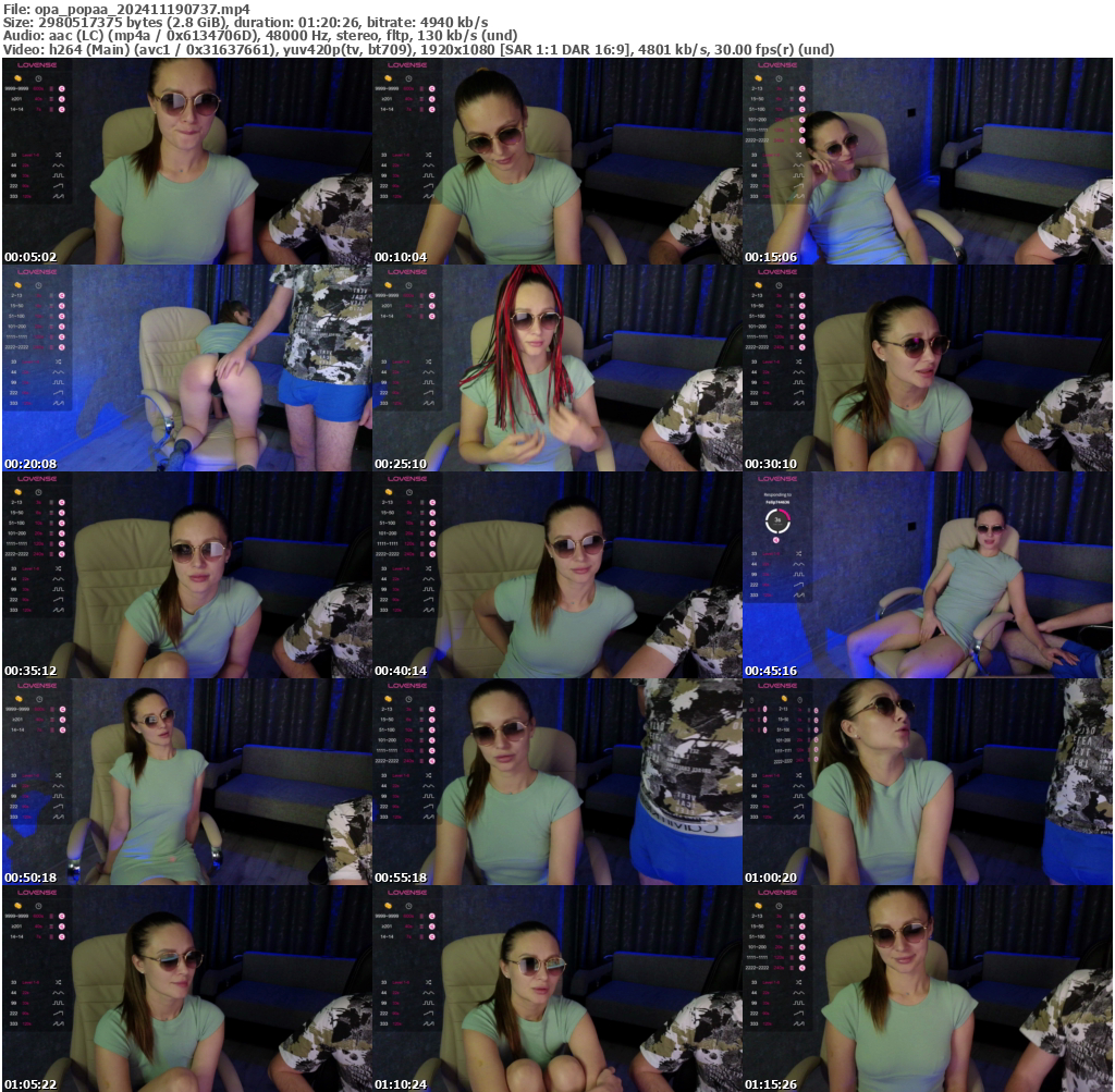 Preview thumb from opa_popaa on 2024-11-19 @ bongacams