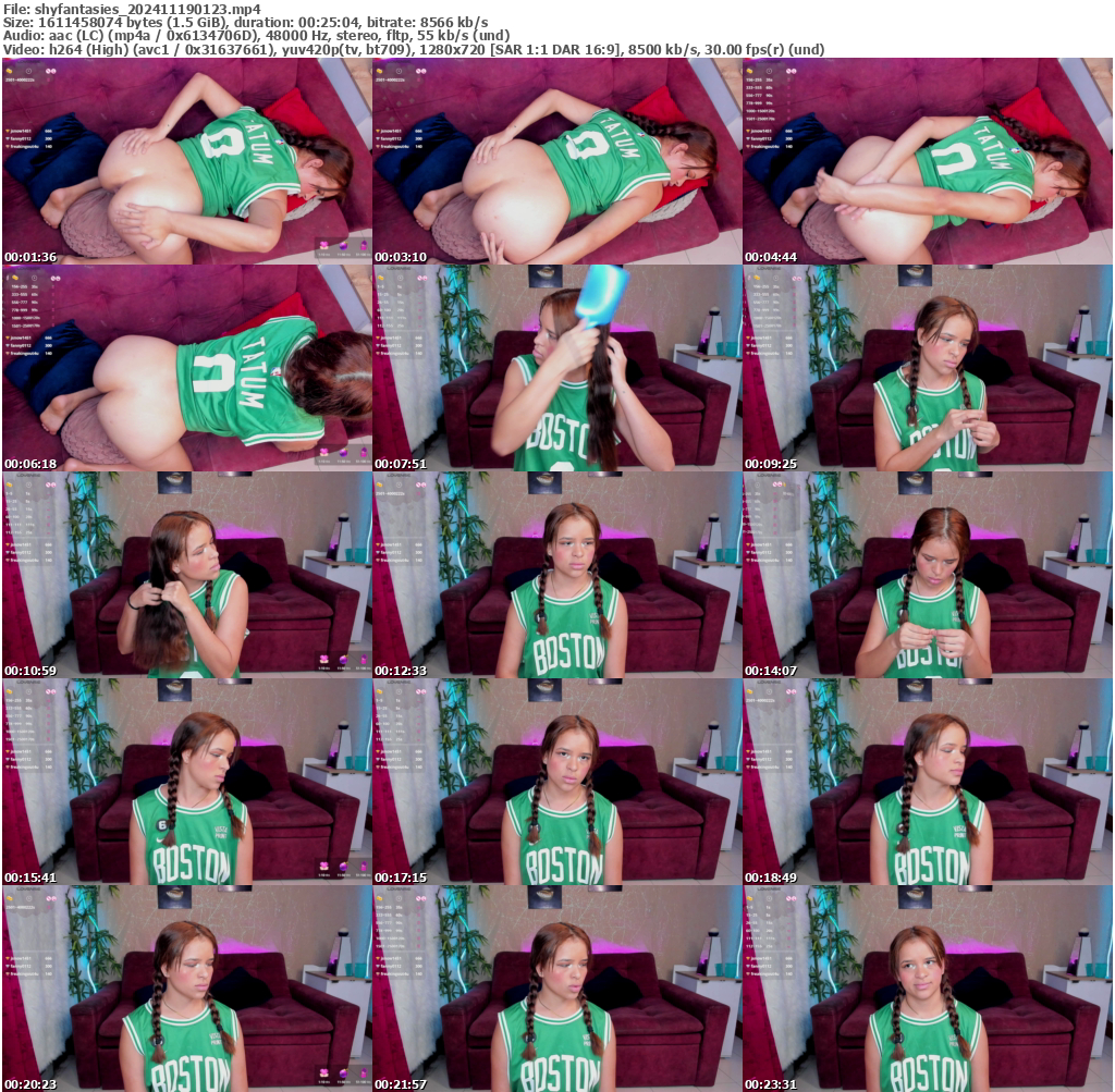 Preview thumb from shyfantasies on 2024-11-19 @ bongacams