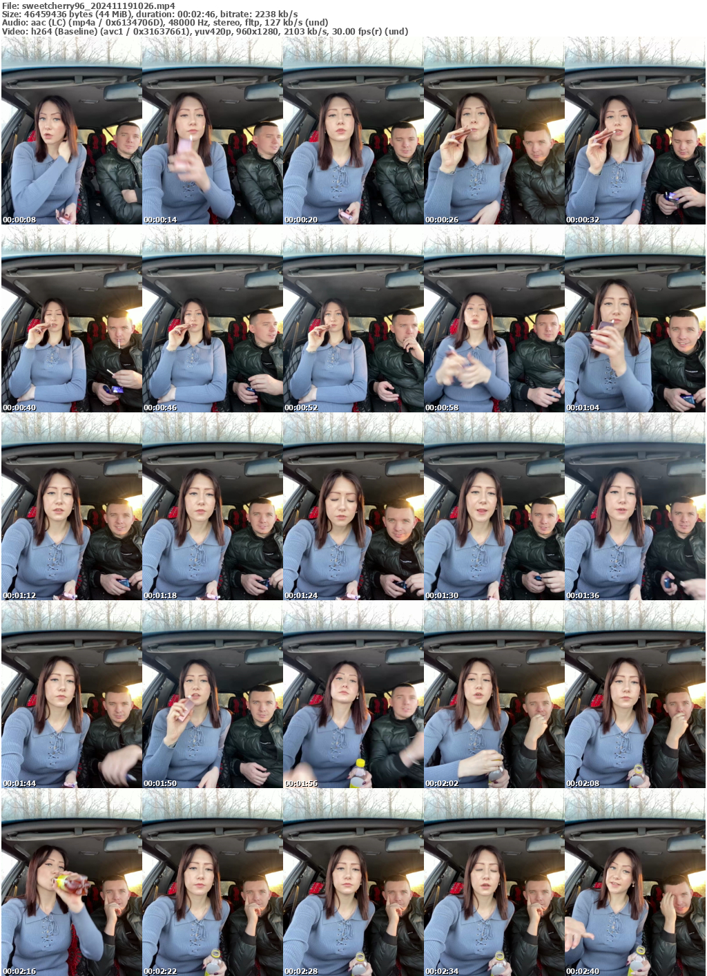 Preview thumb from sweetcherry96 on 2024-11-19 @ bongacams