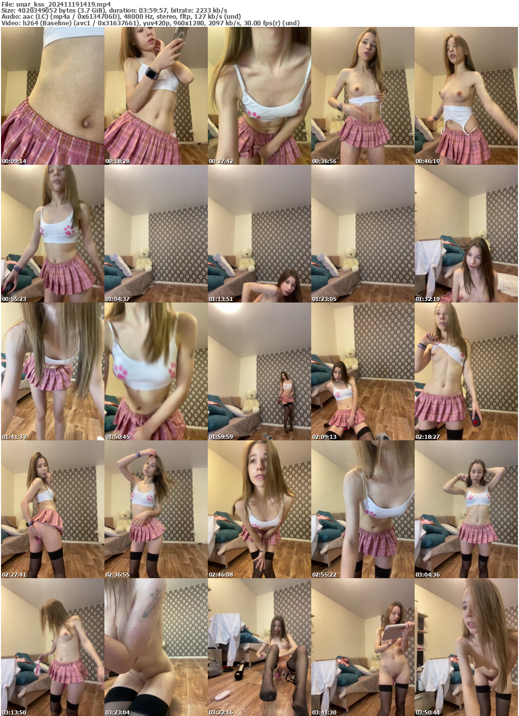 Preview thumb from unar_kss on 2024-11-19 @ bongacams