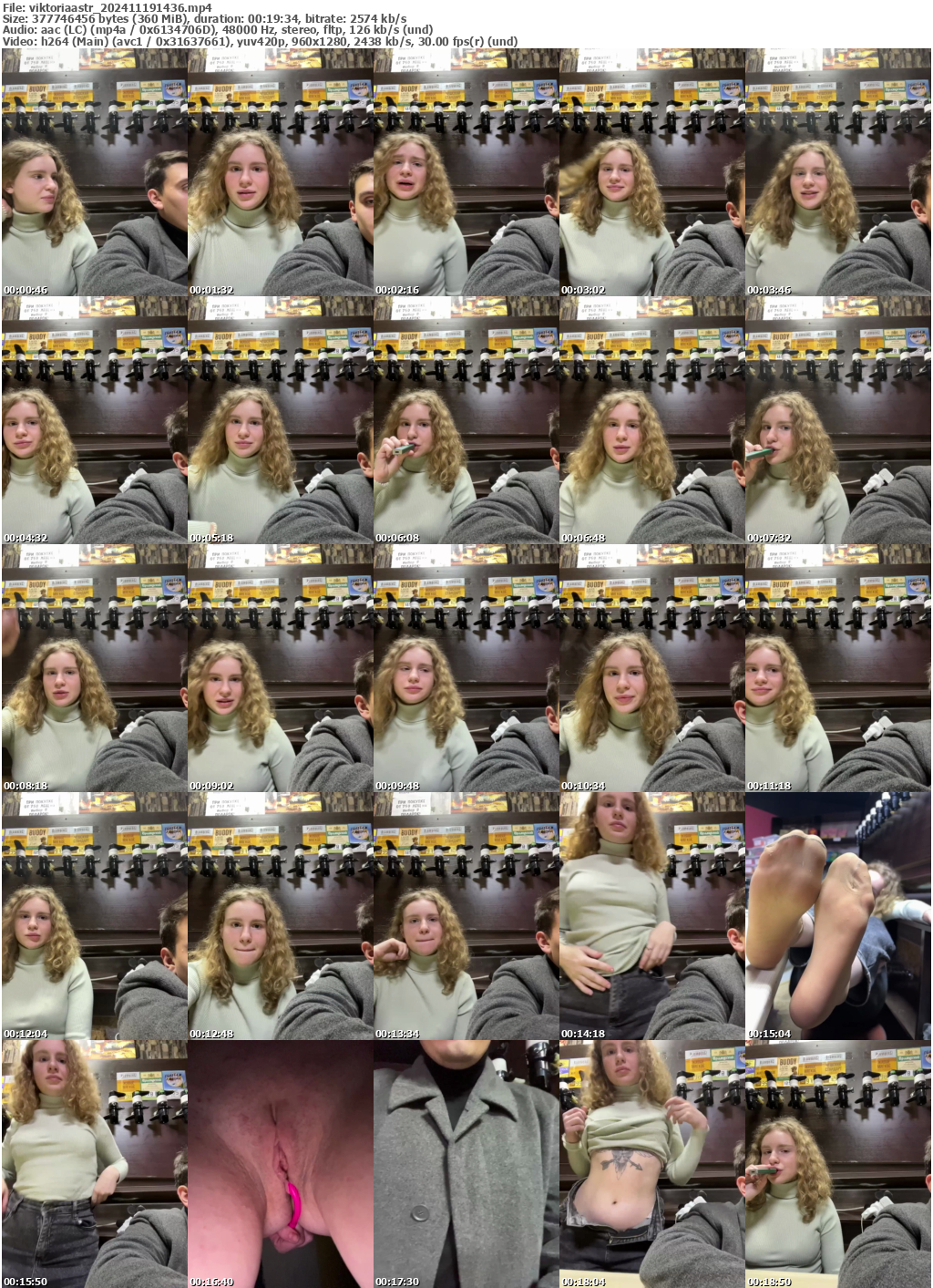 Preview thumb from viktoriaastr on 2024-11-19 @ bongacams