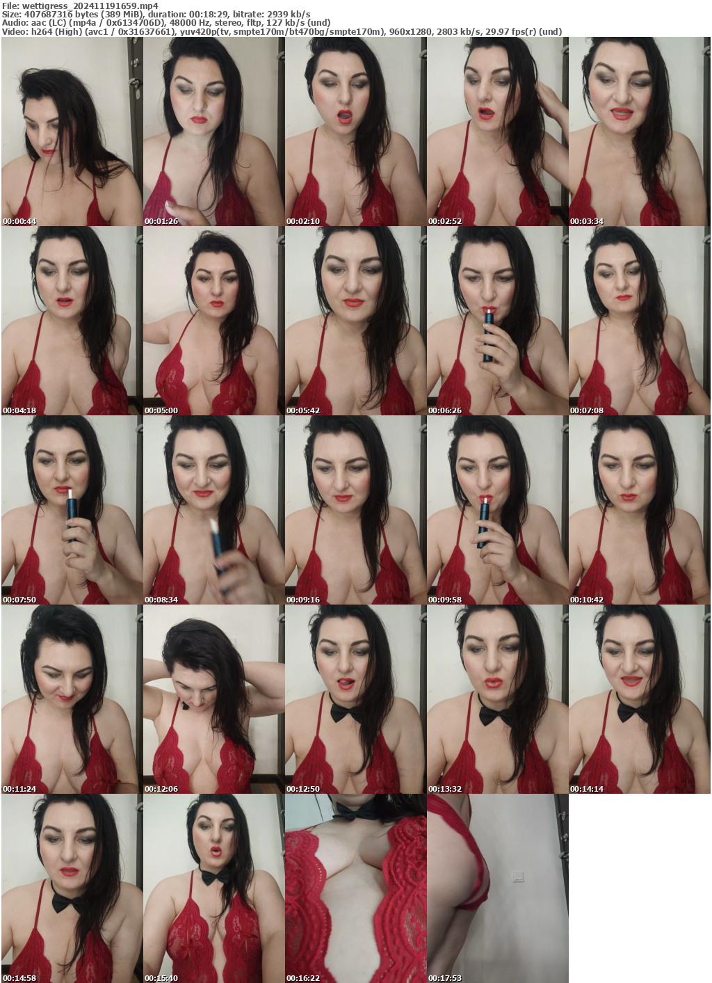 Preview thumb from wettigress on 2024-11-19 @ bongacams