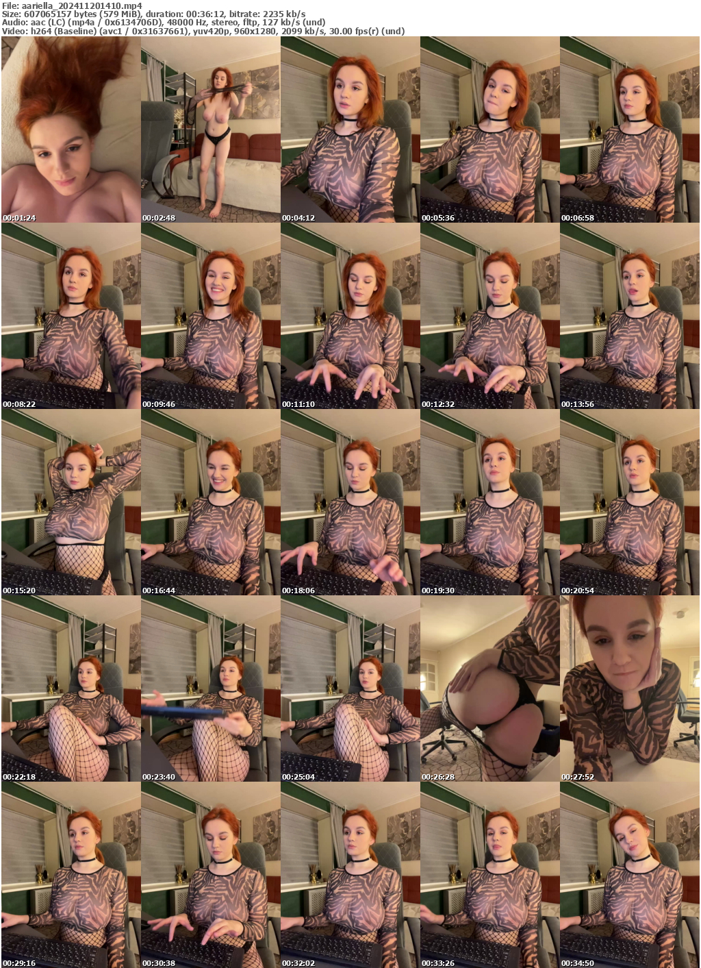 Preview thumb from aariella on 2024-11-20 @ bongacams