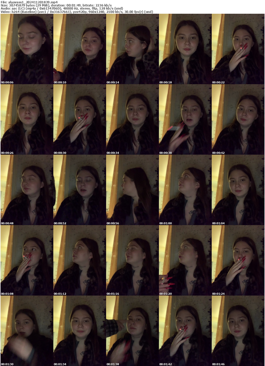 Preview thumb from alyavass1 on 2024-11-20 @ bongacams